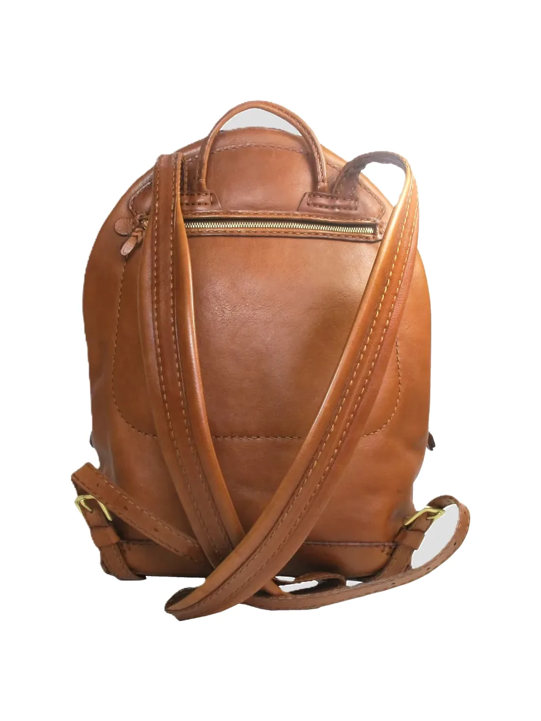 GÖN Handmade Lav Backpack in Tan — view 4
