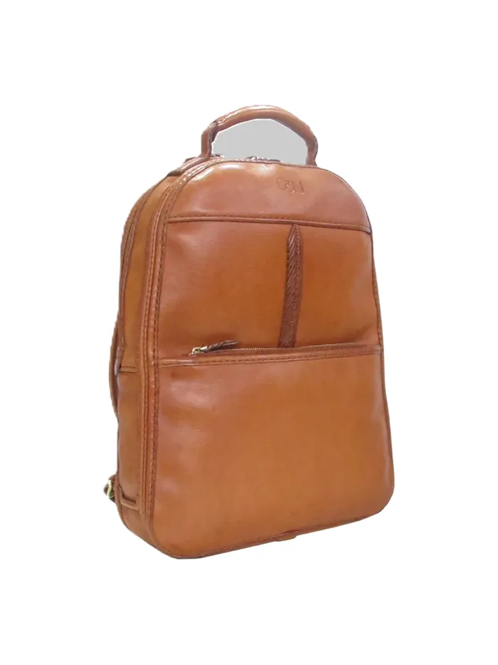 GÖN Muşa backpack in tan leather