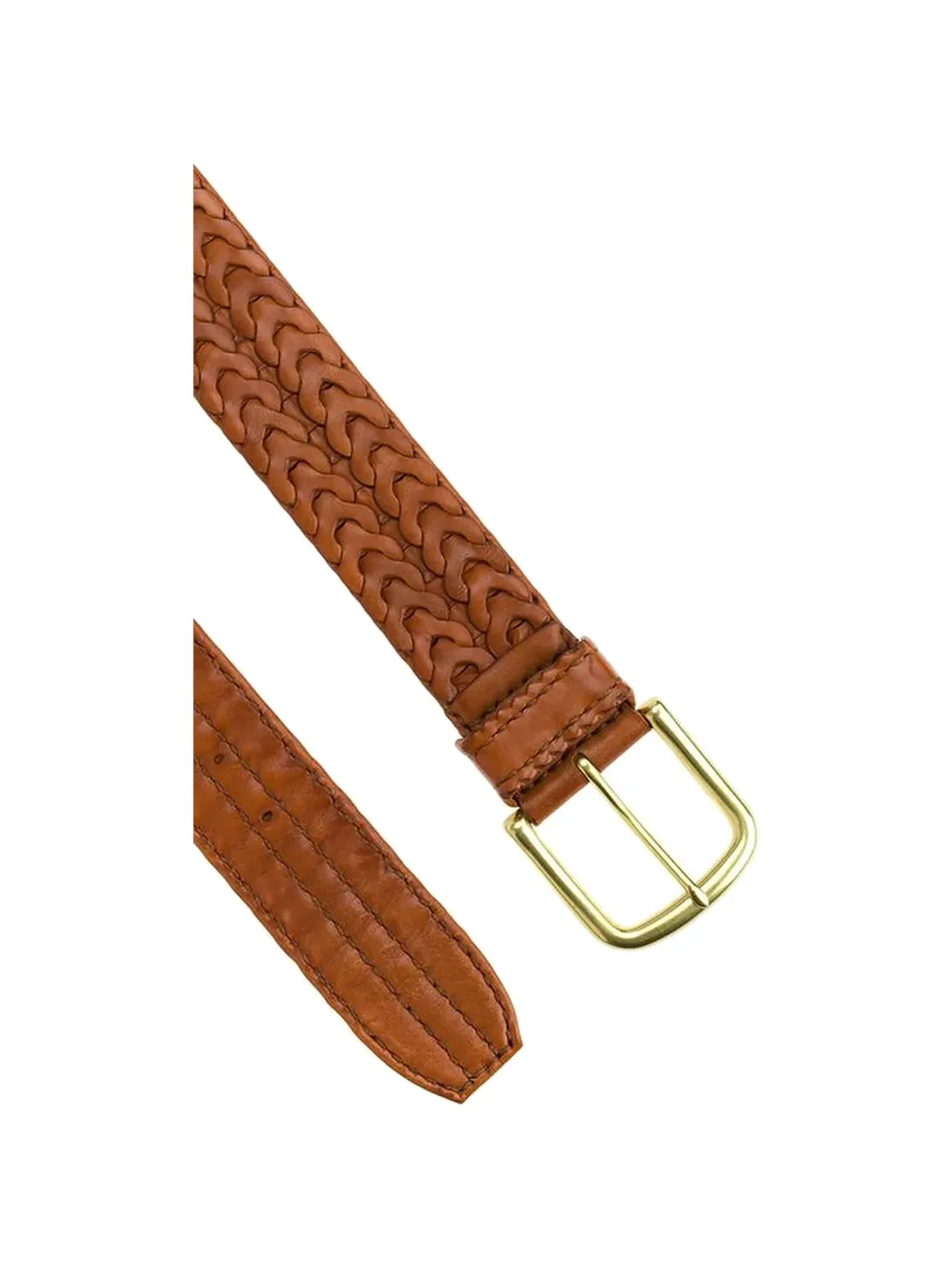 GÖN Handmade Braided Leather Belt — view 3