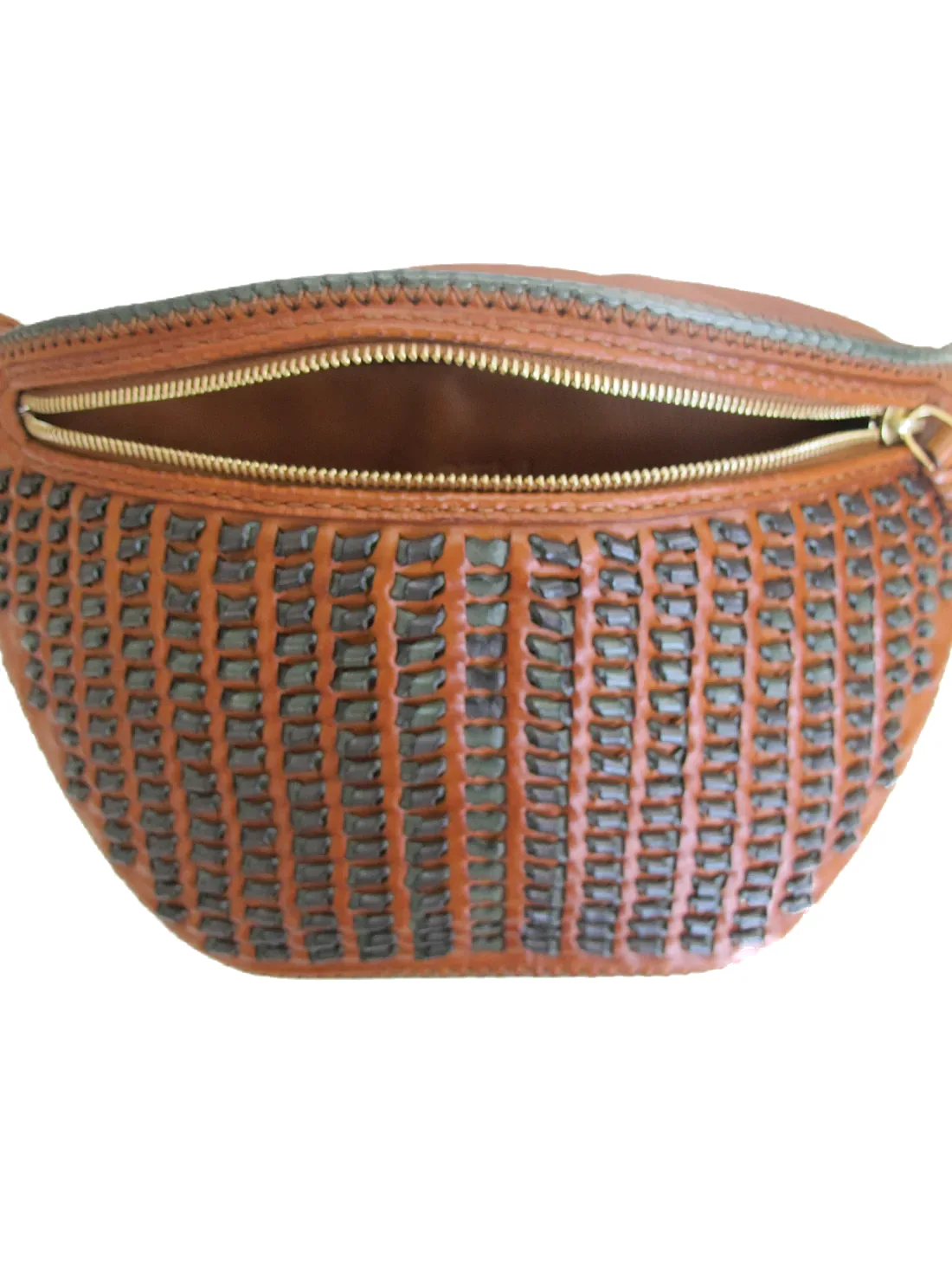 GÖN Handmade Selp Belt Bag in Tan — view 2