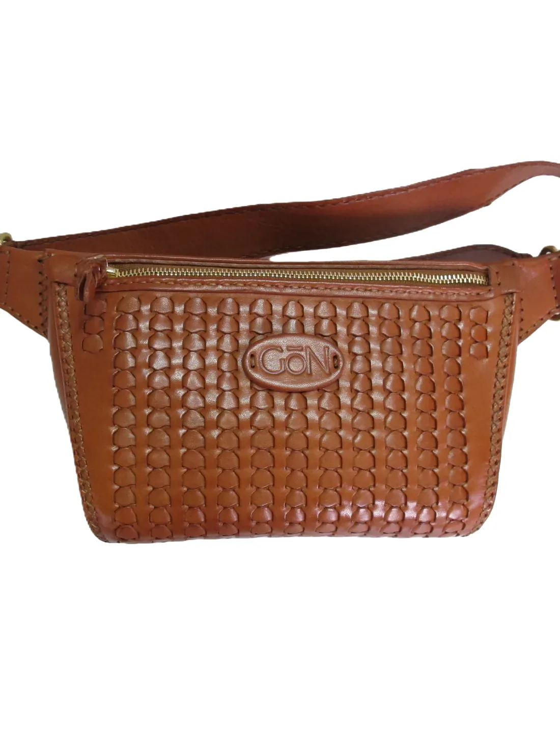 GÖN Handmade Ago Belt Bag in Tan — view 2