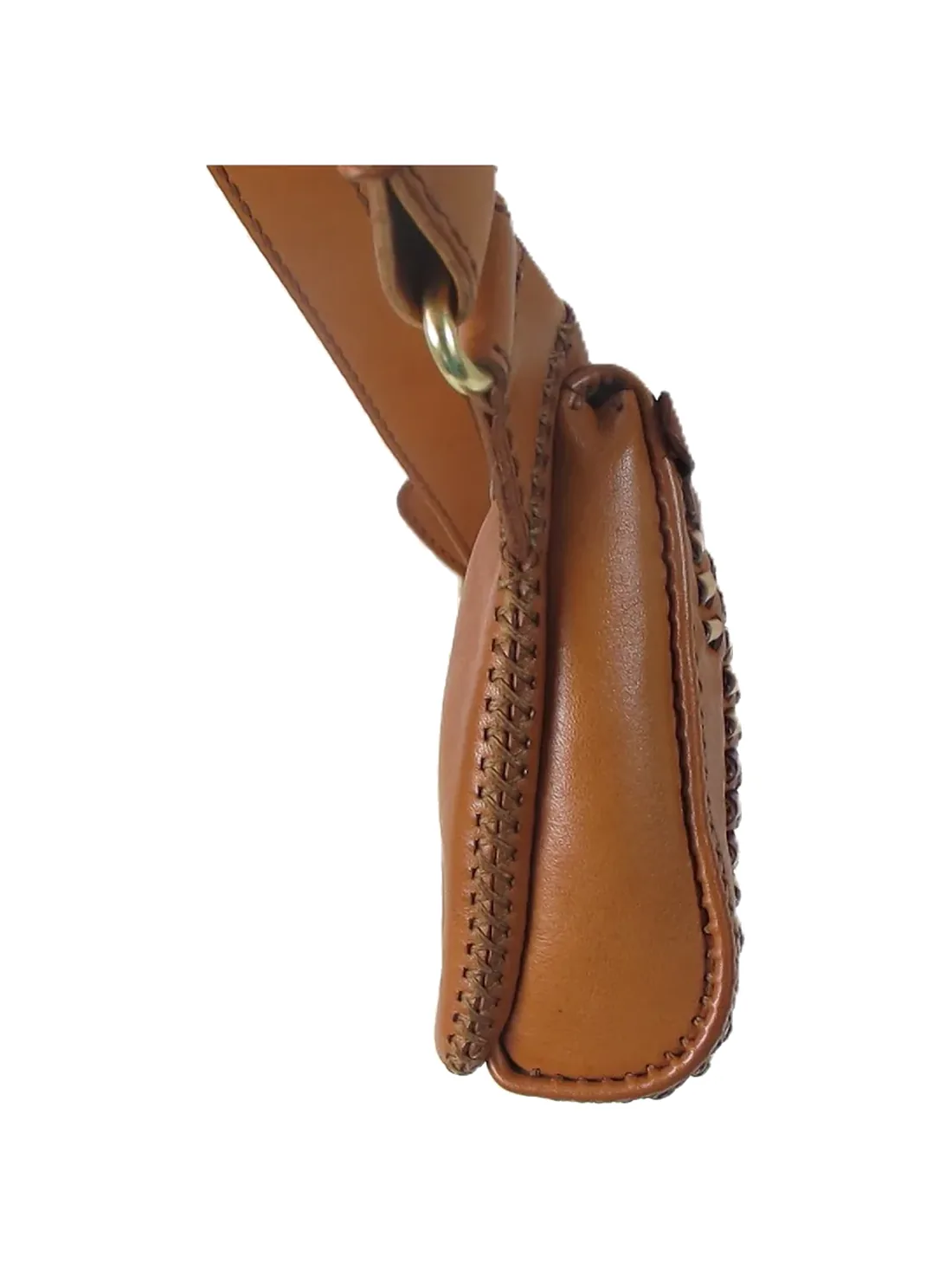 GÖN Handmade Ple Belt Bag in Tan — view 2