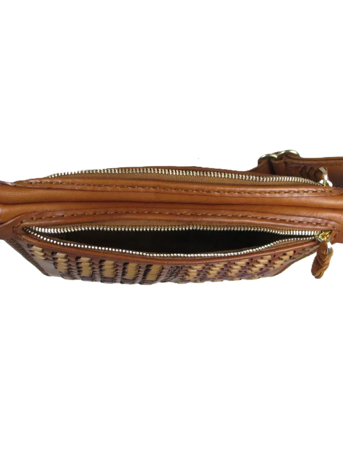 GÖN Handmade Ple Belt Bag in Tan — view 4