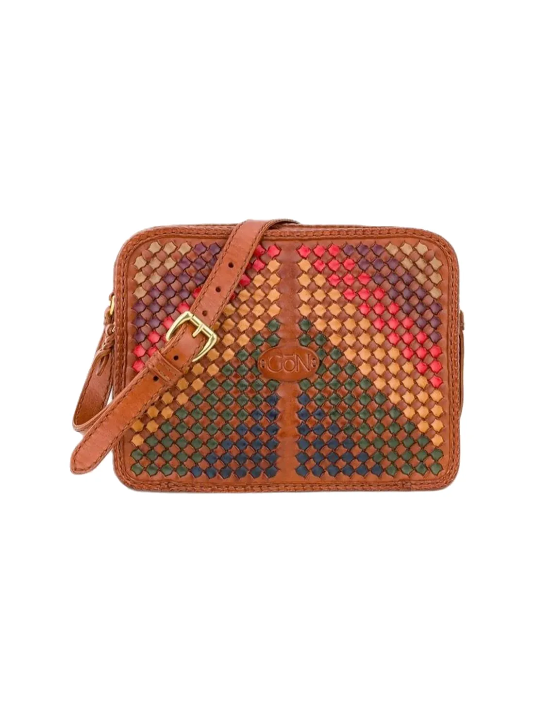 GÖN Handmade Peke Multi Crossbody Bag in Tan — view 3