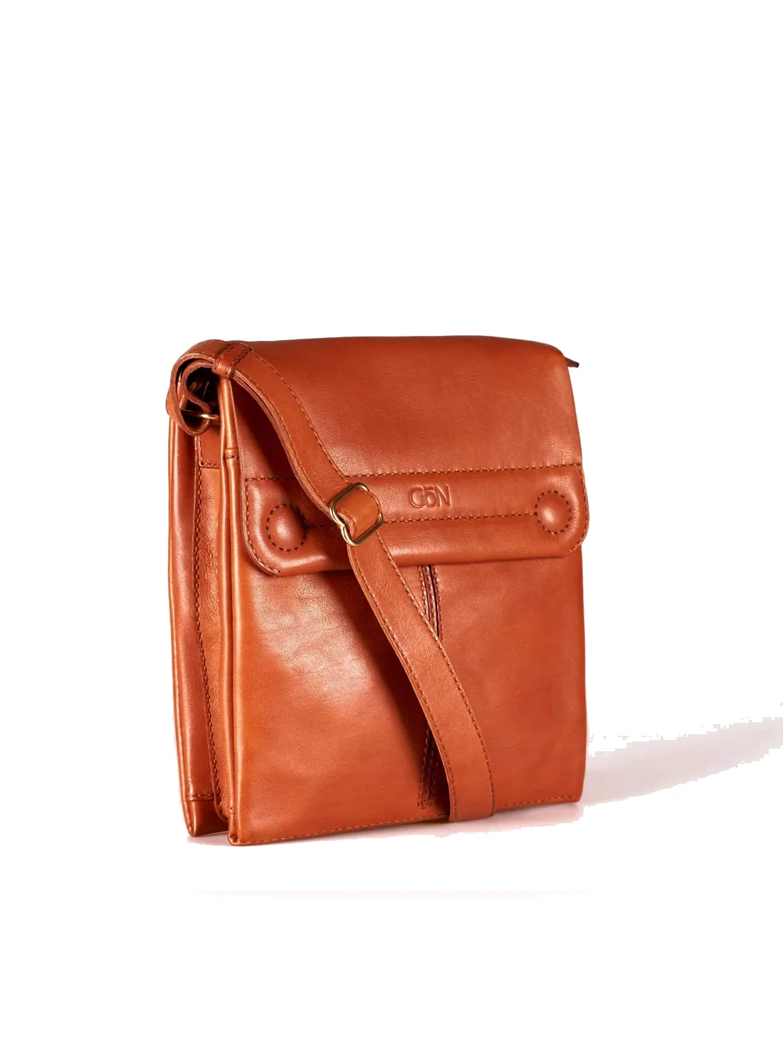 GÖN Handmade Kreko Crossbody Bag in Tan — view 4