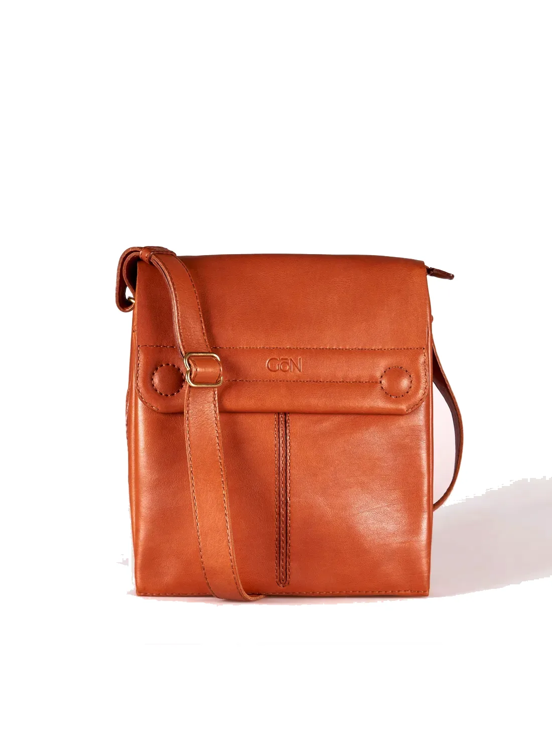 GÖN Handmade Kreko Crossbody Bag in Tan — view 5