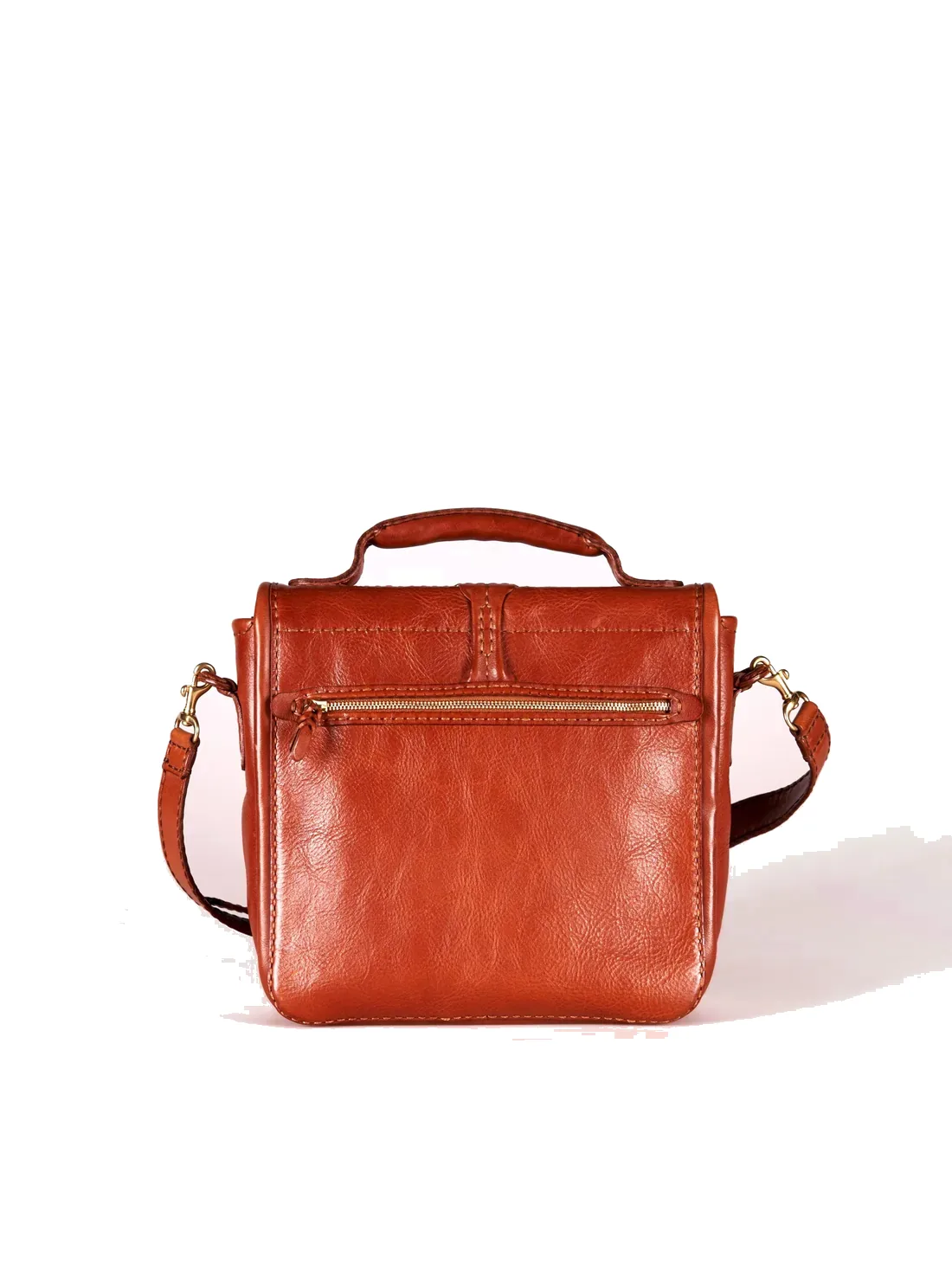 GÖN Handmade Haye Satchel in Tan — view 4