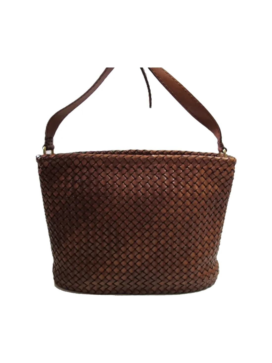 GÖN Handmade Maya Bucket Bag in Tan — view 3