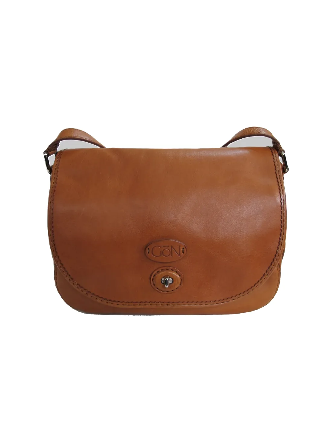 GÖN Handmade Asa Saddle Bag in Tan — view 2