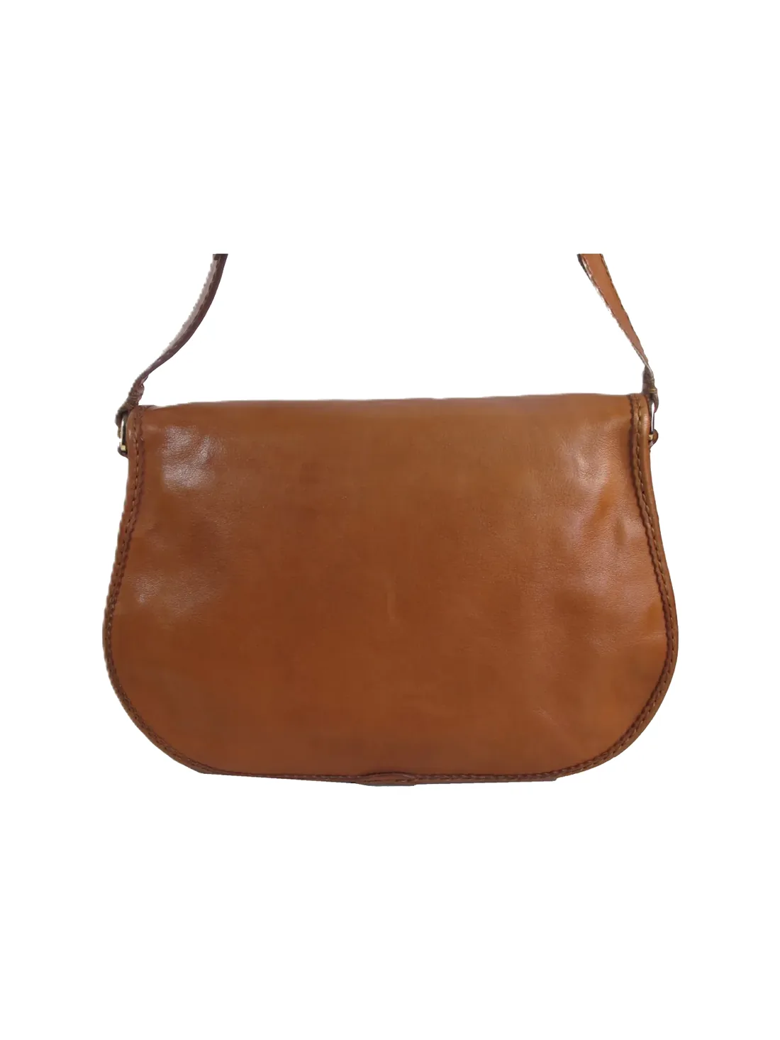 GÖN Handmade Asa Saddle Bag in Tan — view 3