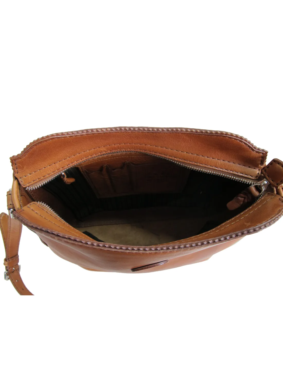 GÖN Handmade Ivme Crossbody Bag in Tan — view 4