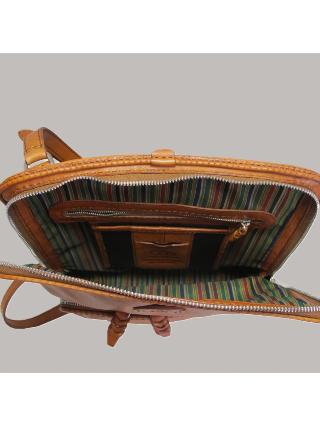 GÖN Handmade Ove Crossbody Bag in Tan — view 4