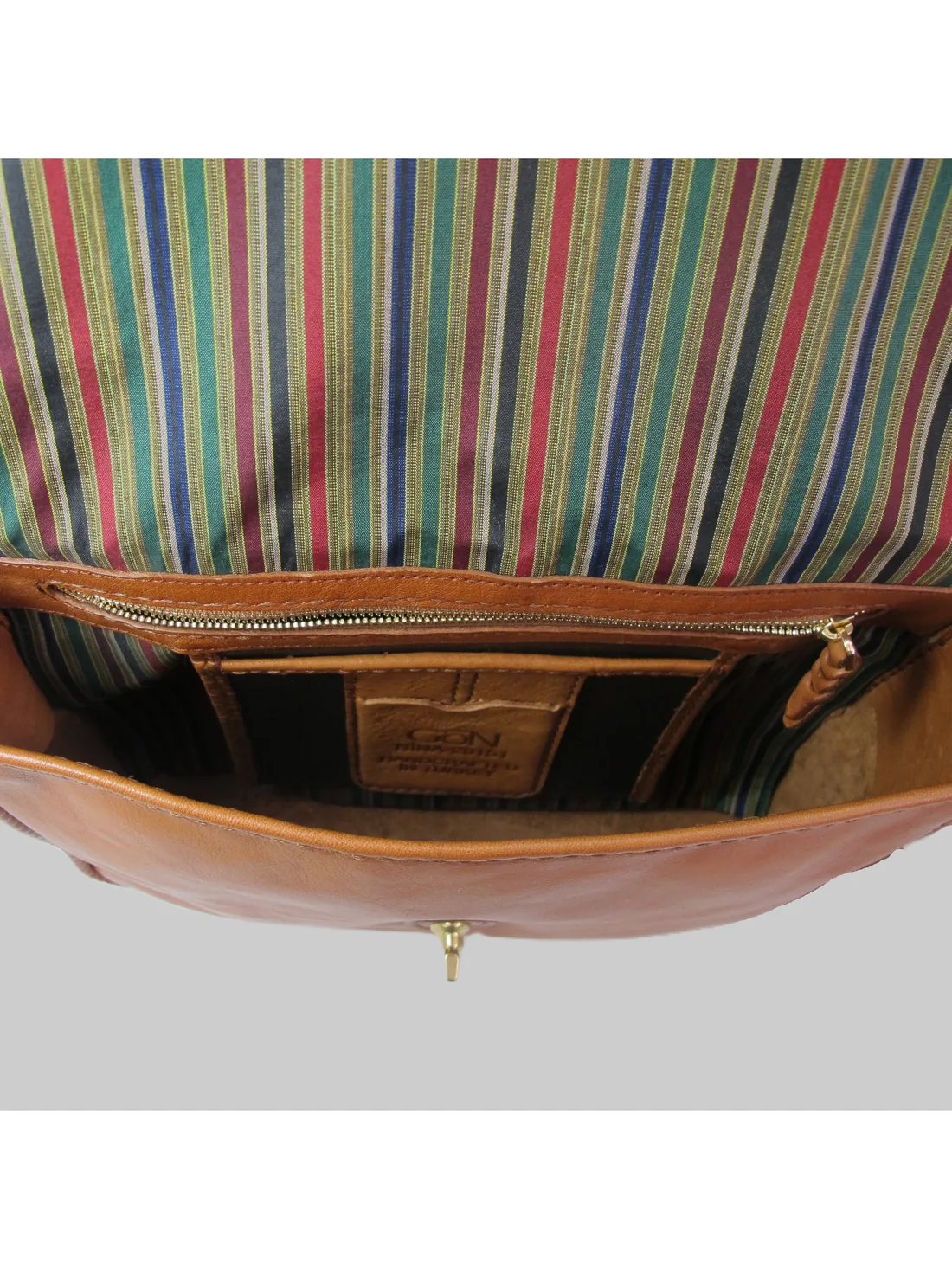 GÖN Handmade Nina Crossbody Bag in Tan — view 4