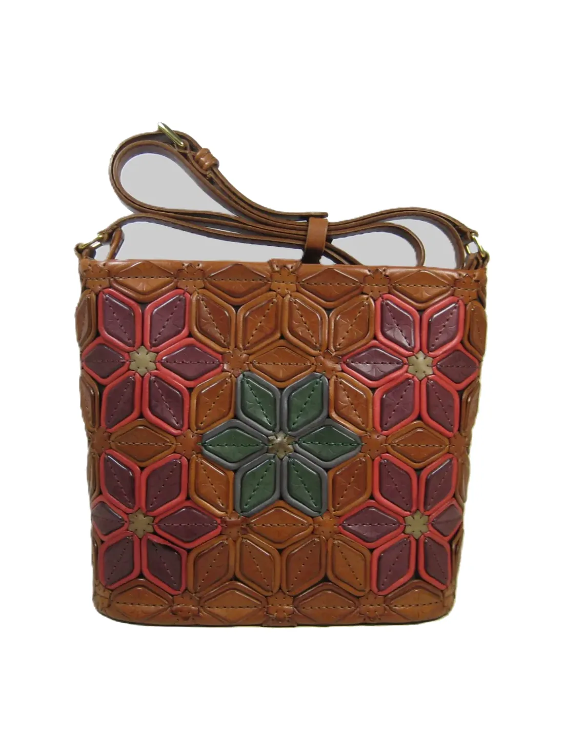 GÖN Handmade Lisa Crossbody Bag in Tan — view 2
