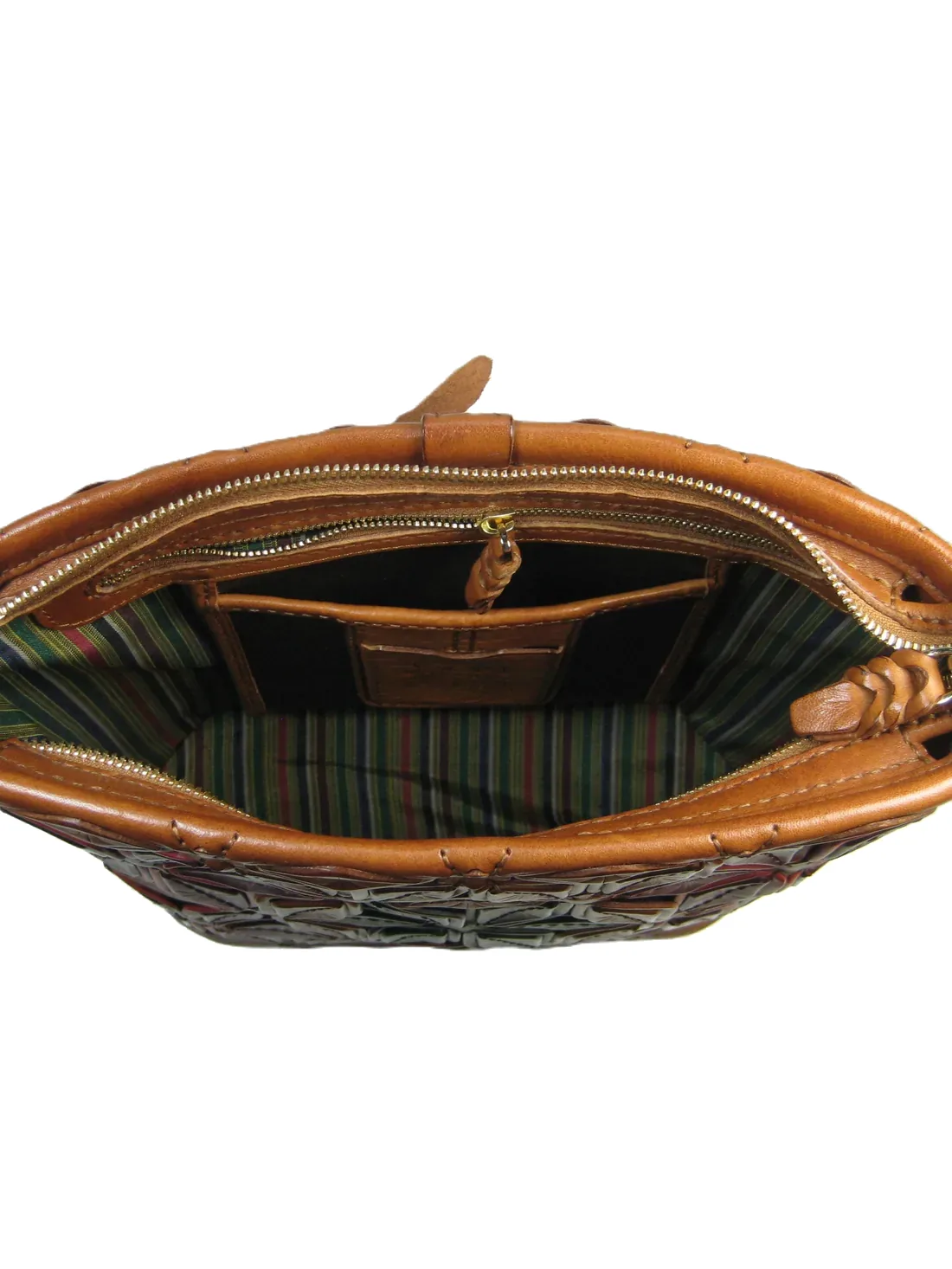 GÖN Handmade Lisa Crossbody Bag in Tan — view 4