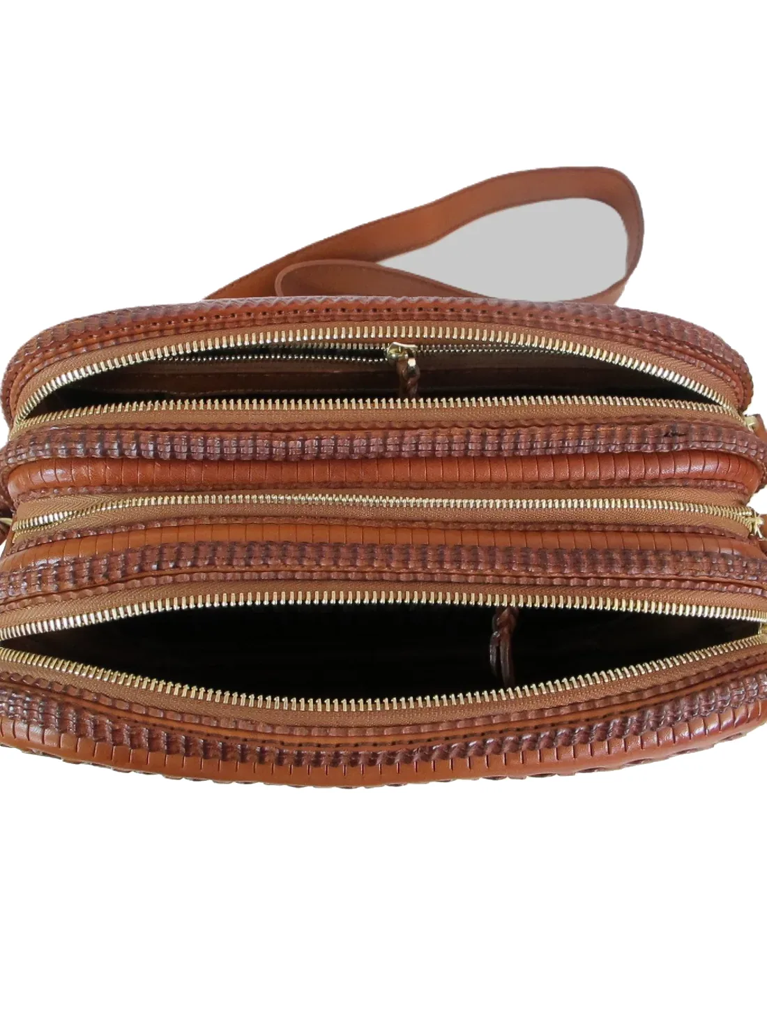 GÖN Handmade Tom Crossbody Bag in Tan — view 4