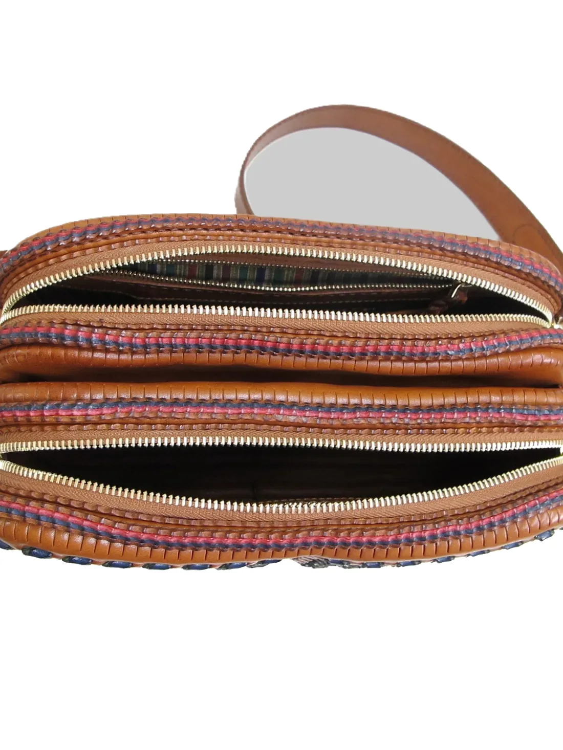 GÖN Handmade Mok Crossbody Bag in Tan — view 4
