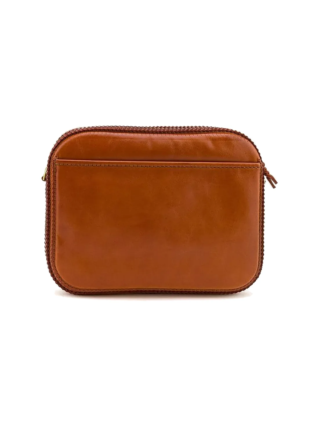 GÖN Handmade Camera Crossbody Bag in Tan — view 3