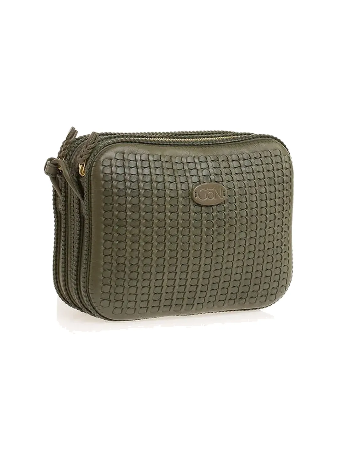 GÖN Handmade Zip-Top Woven Crossbody — view 3