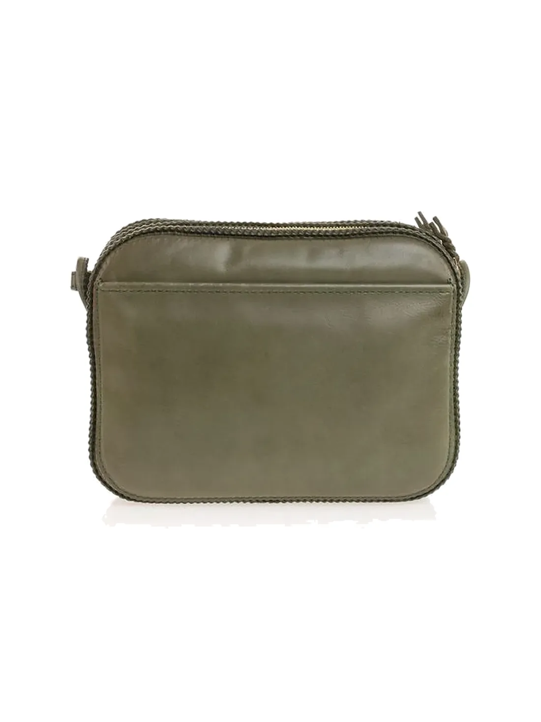 GÖN Handmade Zip-Top Woven Crossbody — view 4
