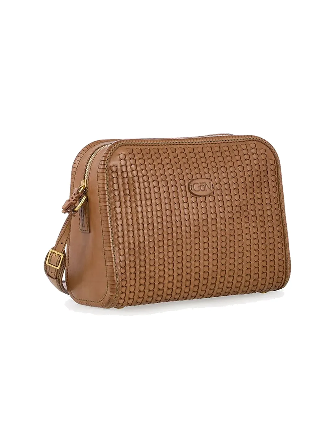 GÖN Handmade Dome Crossbody Bag in Caramel — view 2
