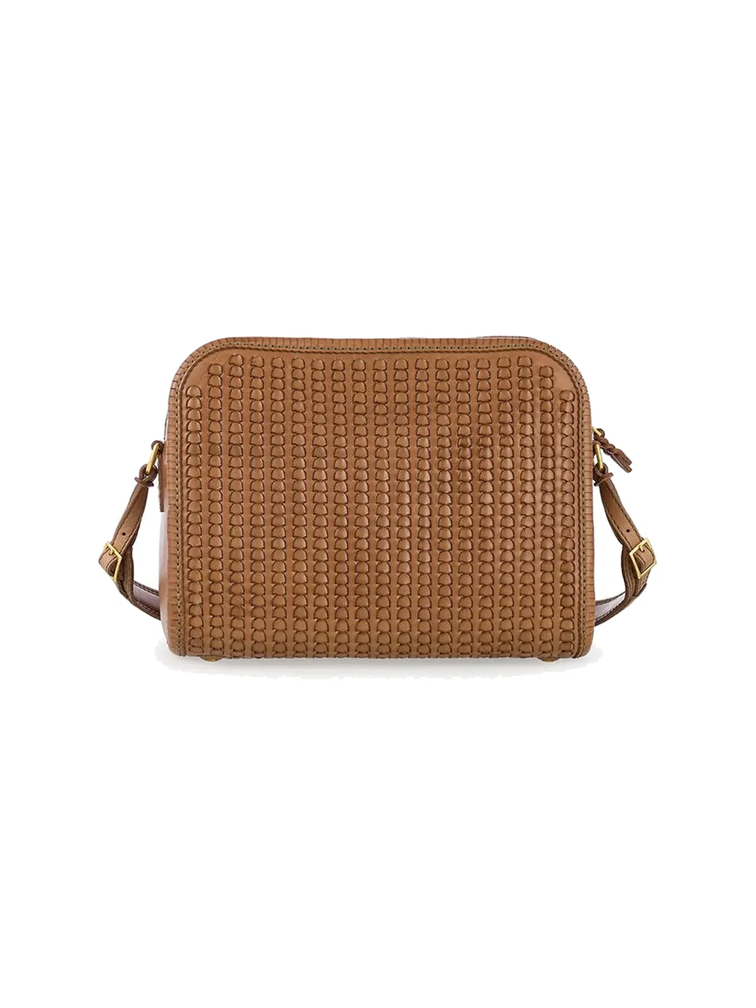 GÖN Handmade Dome Crossbody Bag in Caramel — view 3