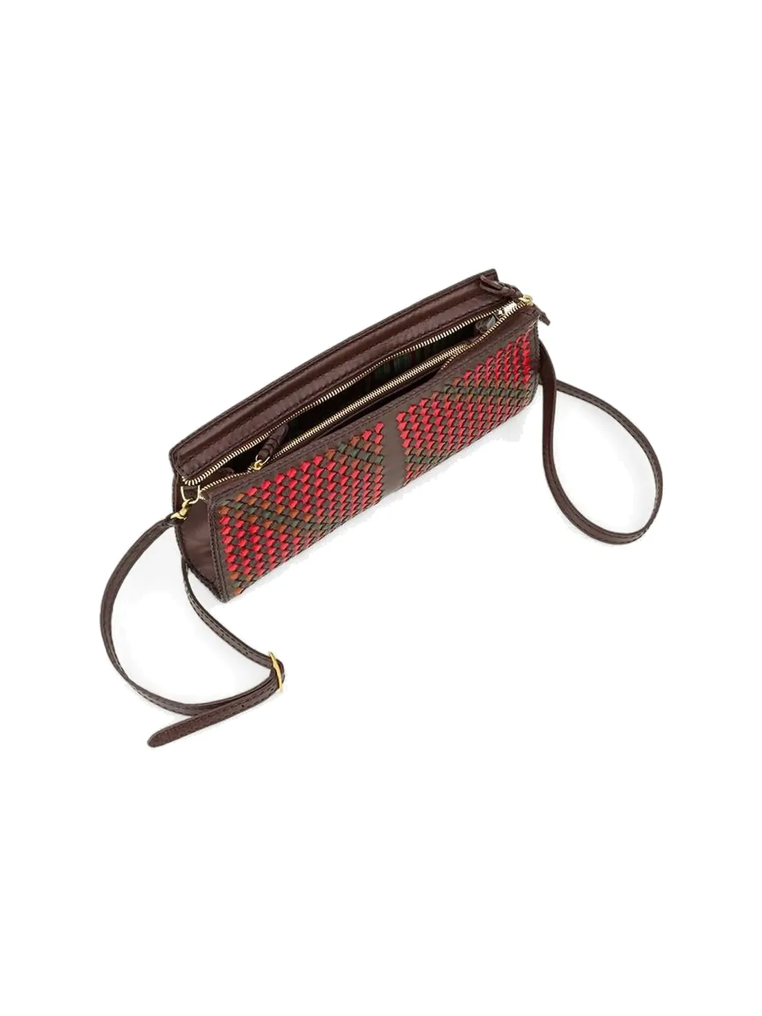 GÖN Handmade Woven Baguette Crossbody — view 4