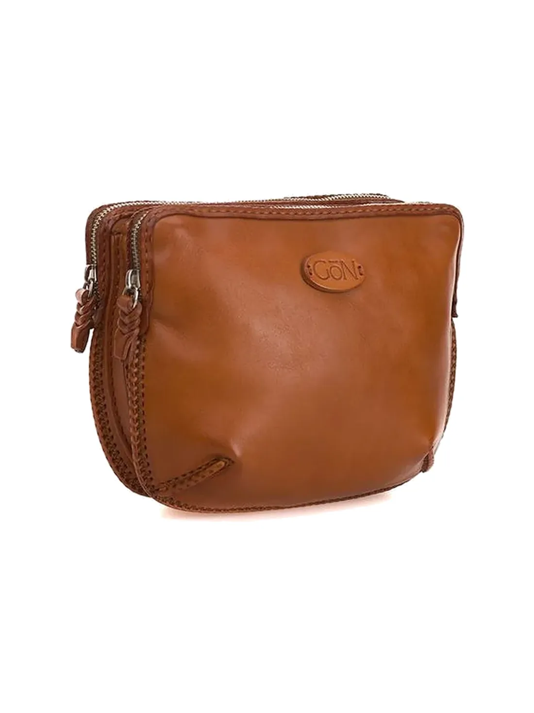 GÖN Handmade Dome Crossbody in Tan — view 2