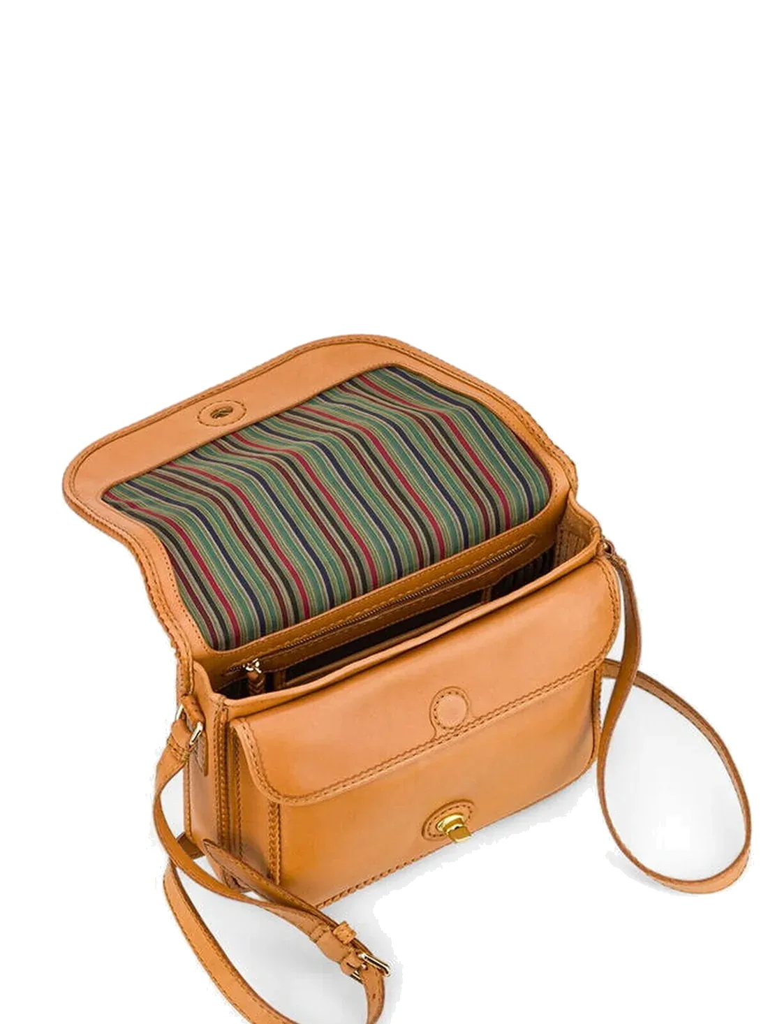 GÖN Handmade Women’s Crossbody Bag in Camel — view 4