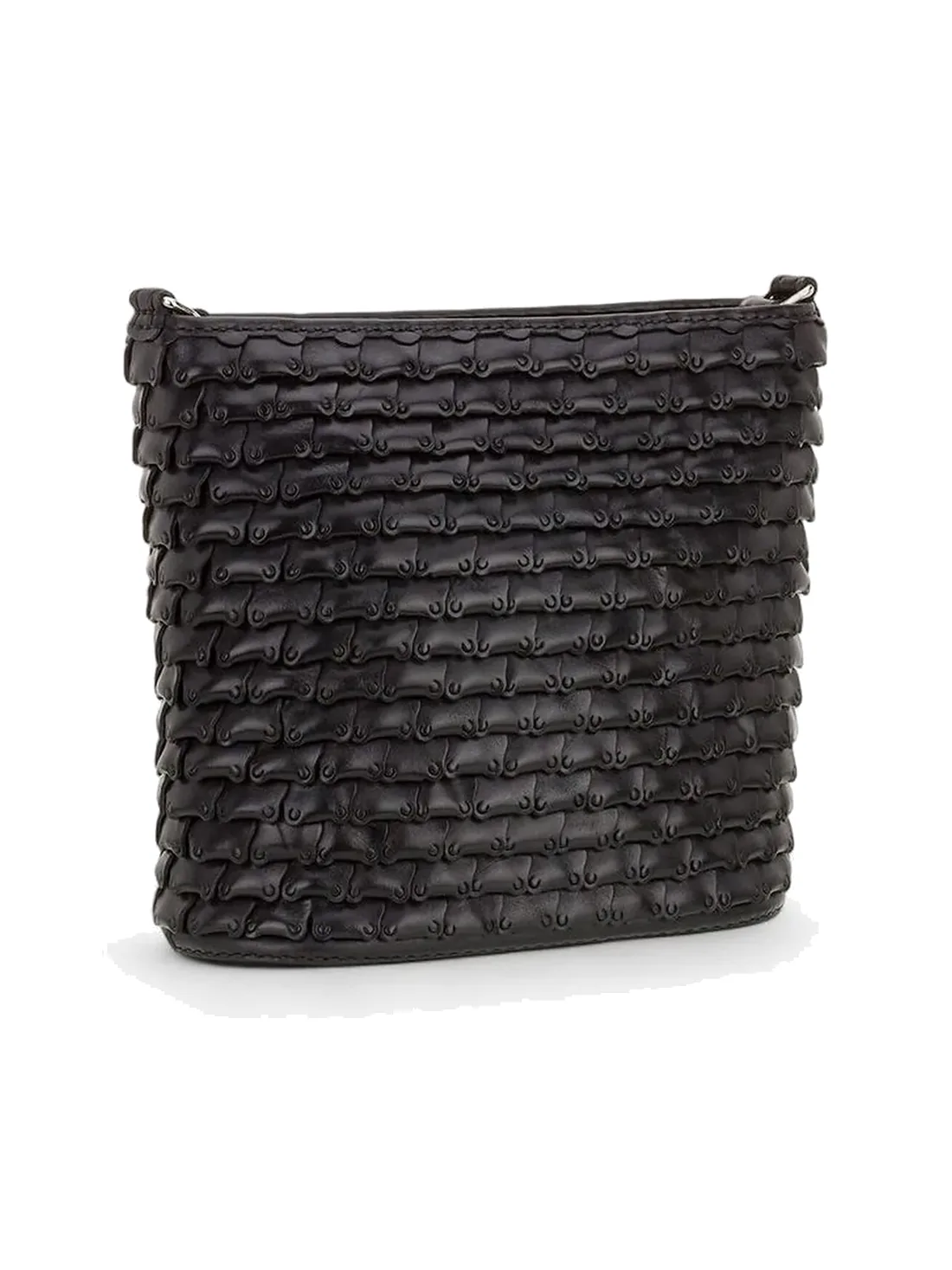GÖN Handmade Woven Bucket Crossbody — view 2
