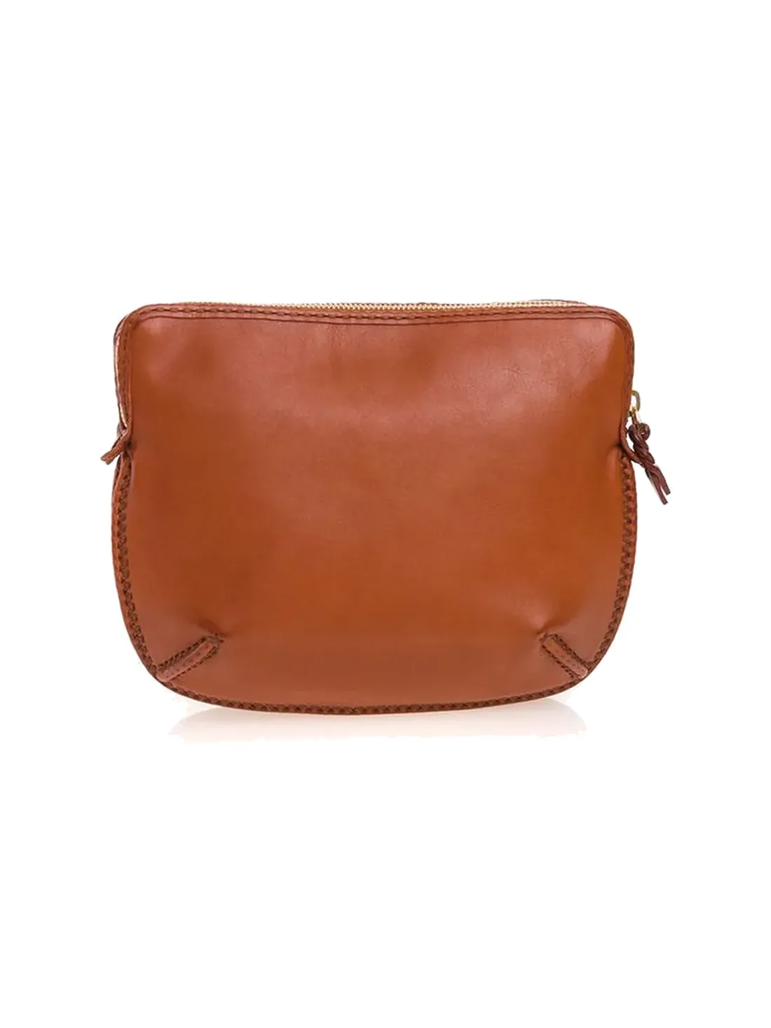 GÖN Handmade Medallion Crossbody Bag in Tan Multi — view 3