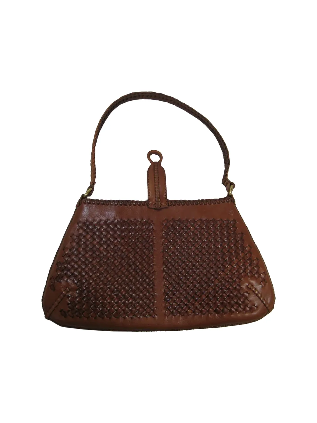 GÖN Handmade Kapril Shoulder Bag in Tan — view 2