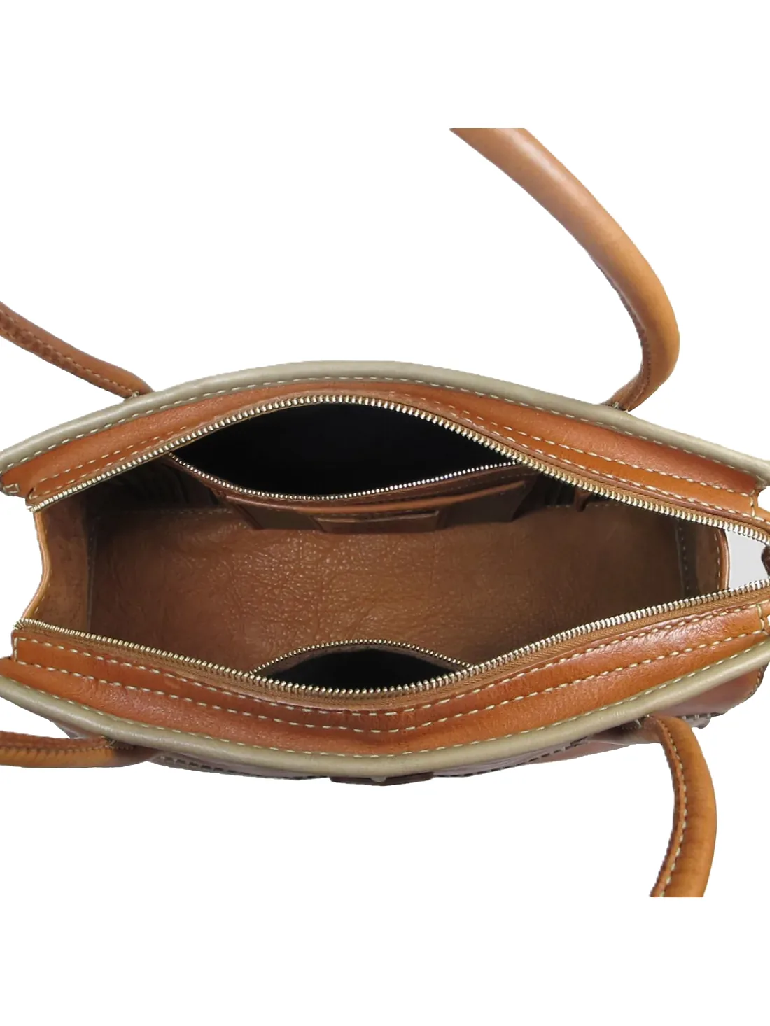 GÖN Handmade Sanra Shoulder Bag in Tan — view 4