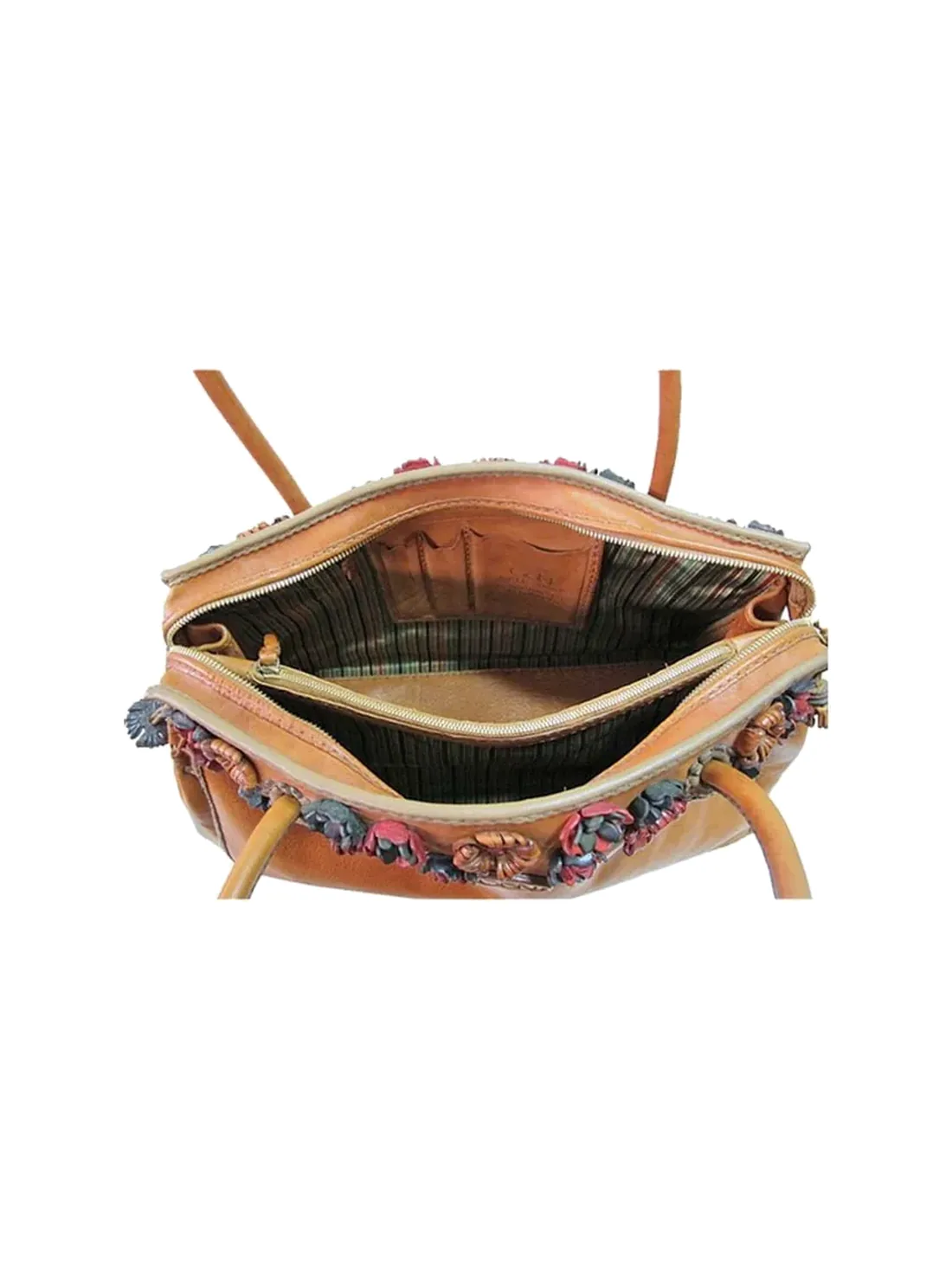 GÖN Handmade Fiele Handbag in Tan — view 3