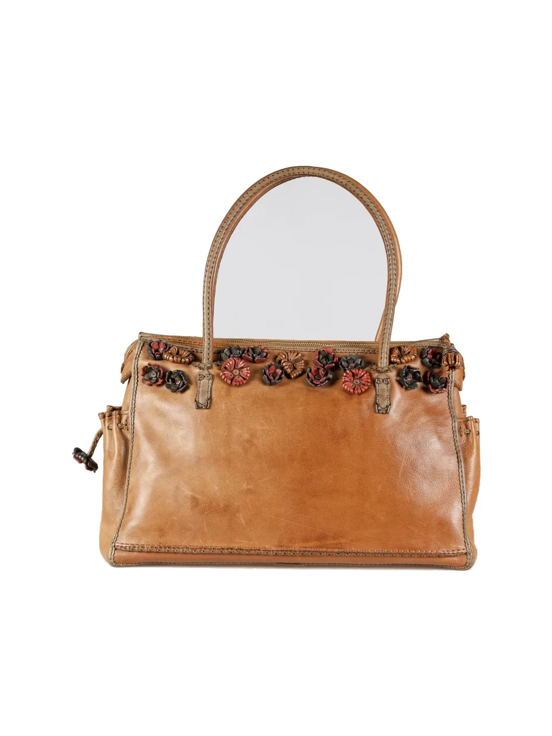 GÖN Handmade Fiele Handbag in Tan — view 5