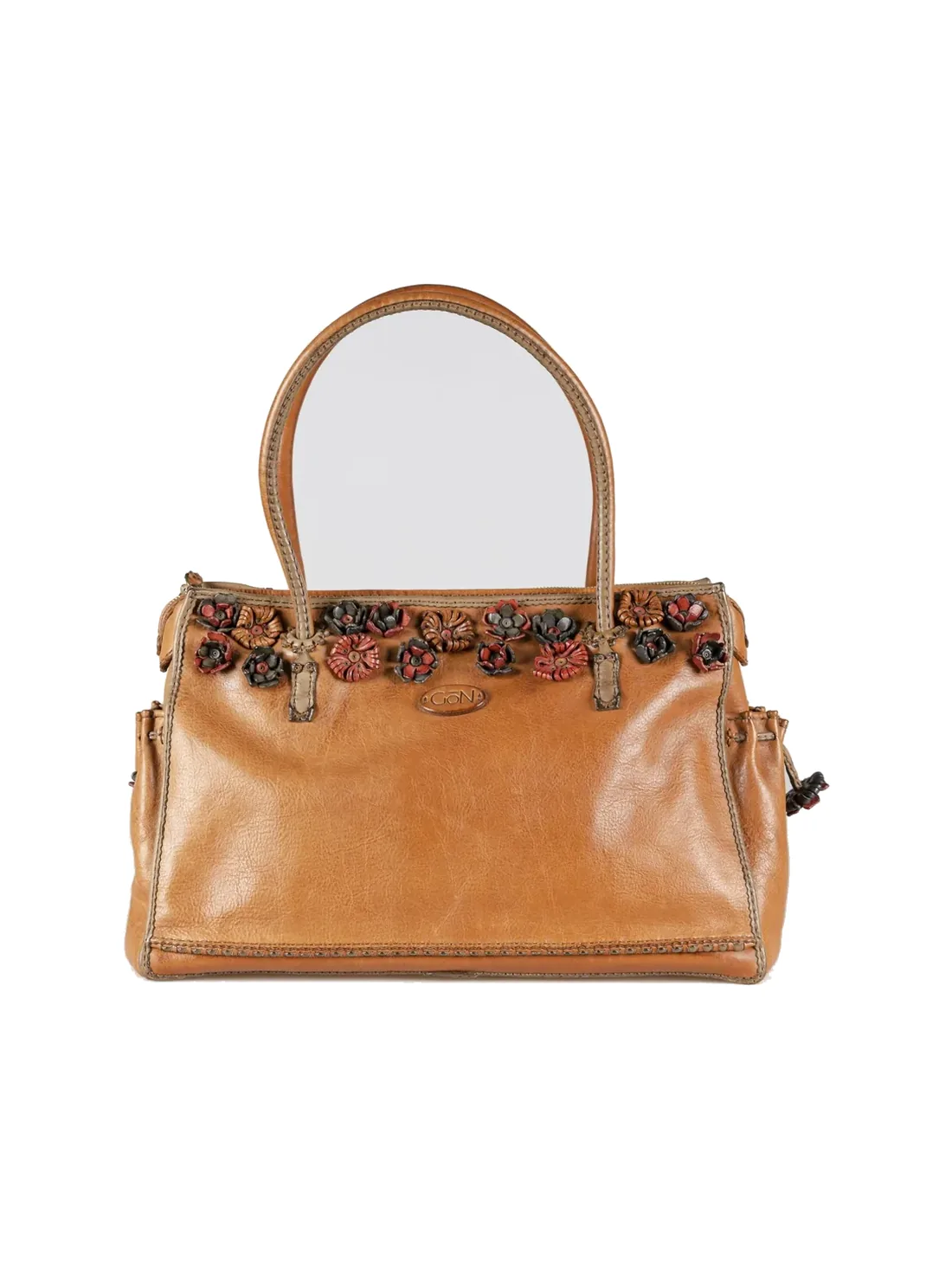 GÖN Handmade Fiele Handbag in Tan — view 6