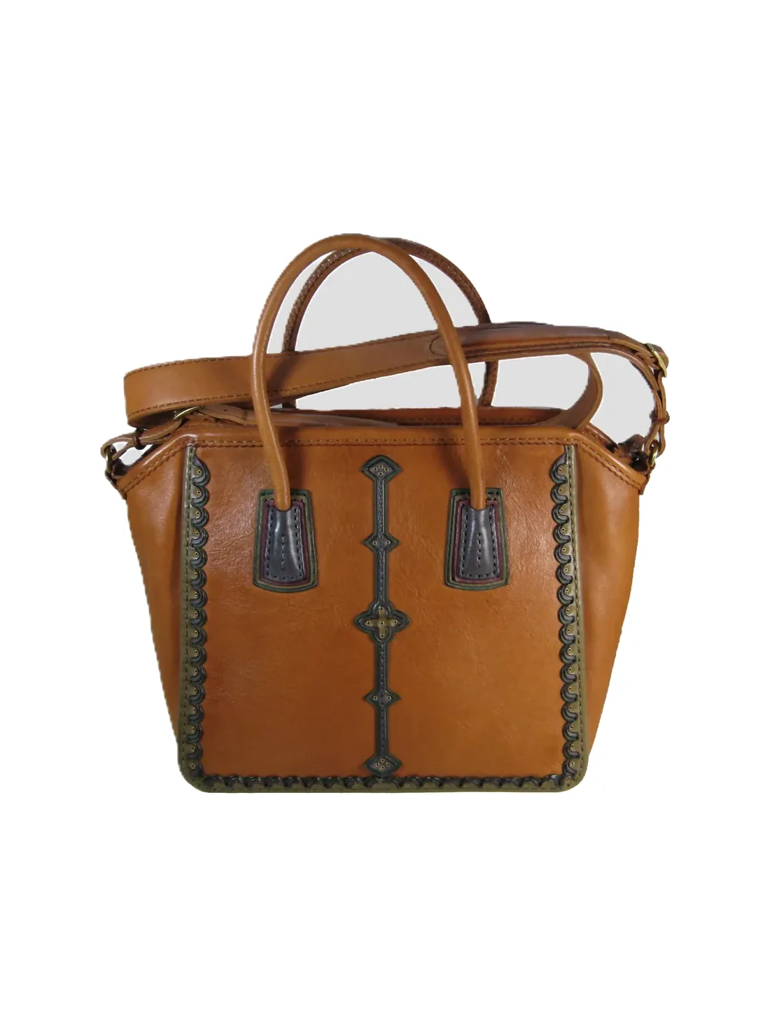 GÖN Handmade Bicek Handbag in Tan — view 3