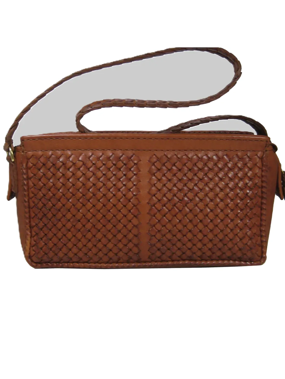 GÖN Handmade Yan Shoulder Bag in Tan — view 3