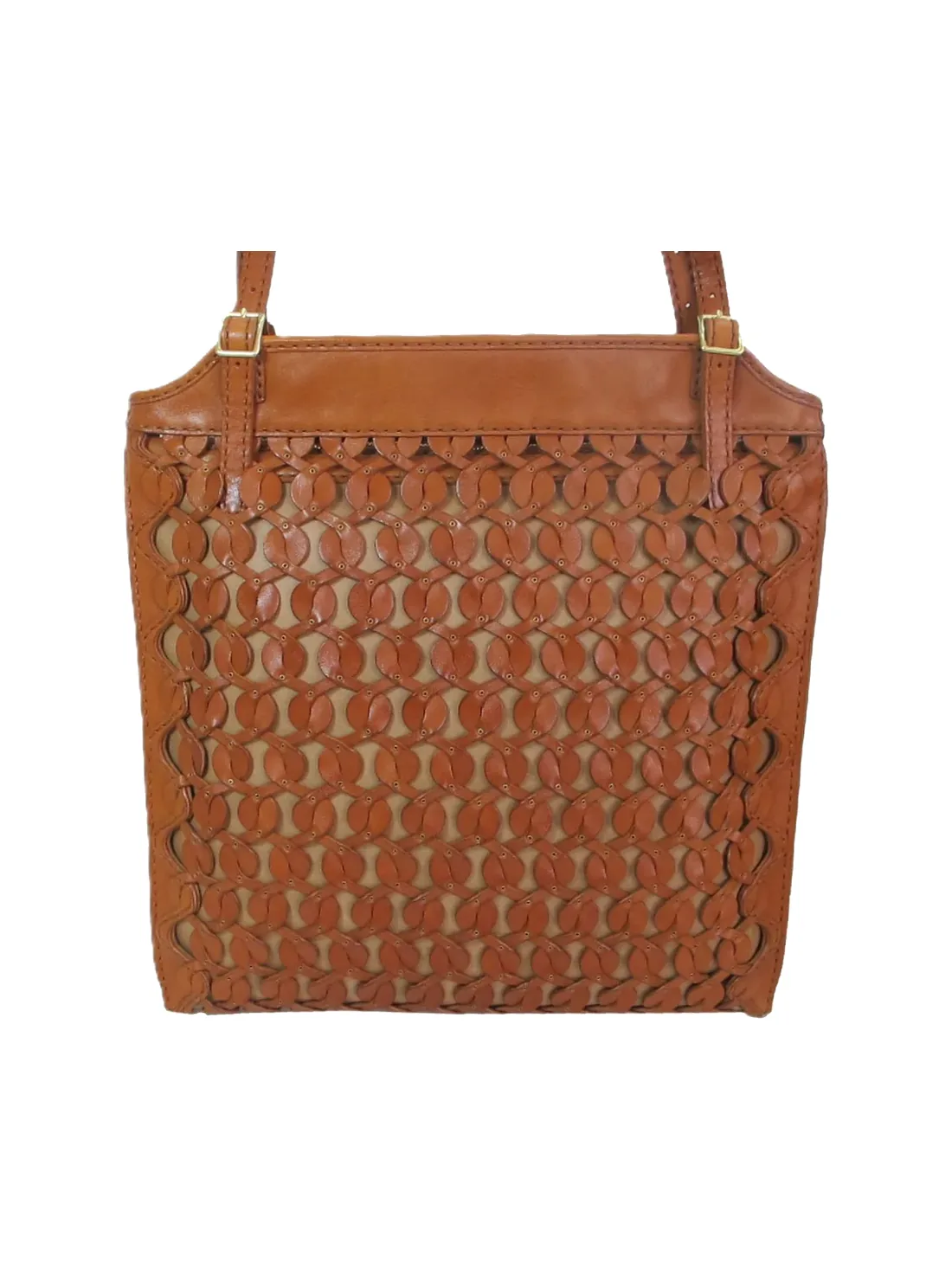 GÖN Handmade Siren Tote in Tan — view 4