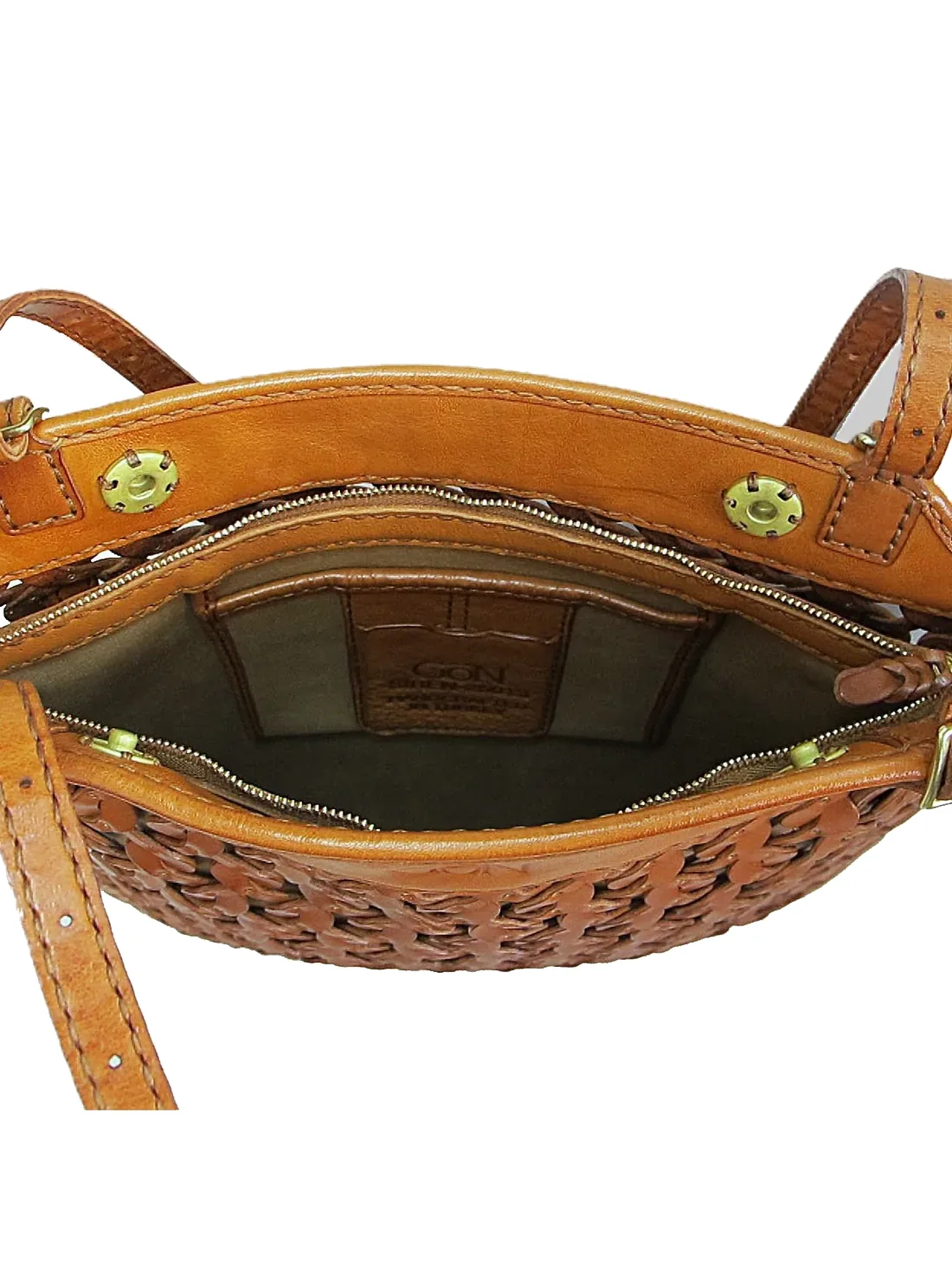 GÖN Handmade Siren Tote in Tan — view 6