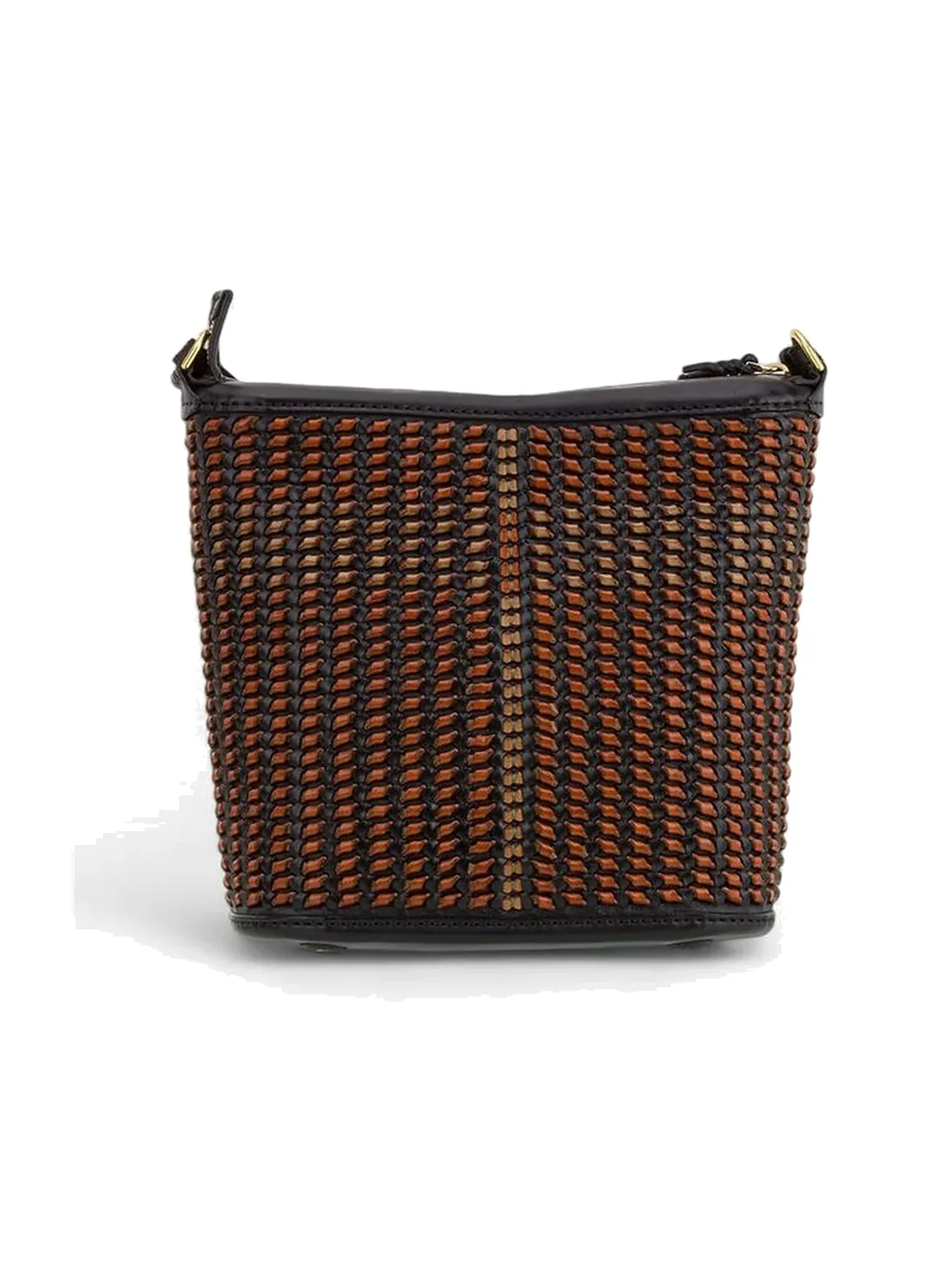 GÖN Handmade Woven Bucket Bag — view 3