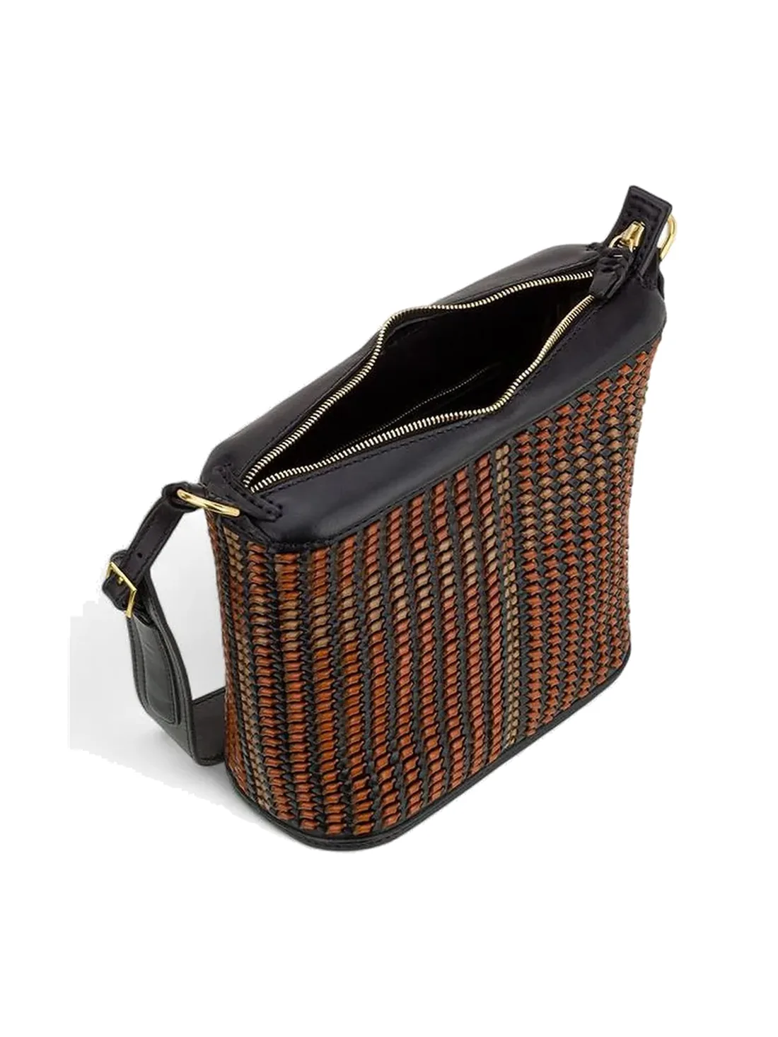 GÖN Handmade Woven Bucket Bag — view 4