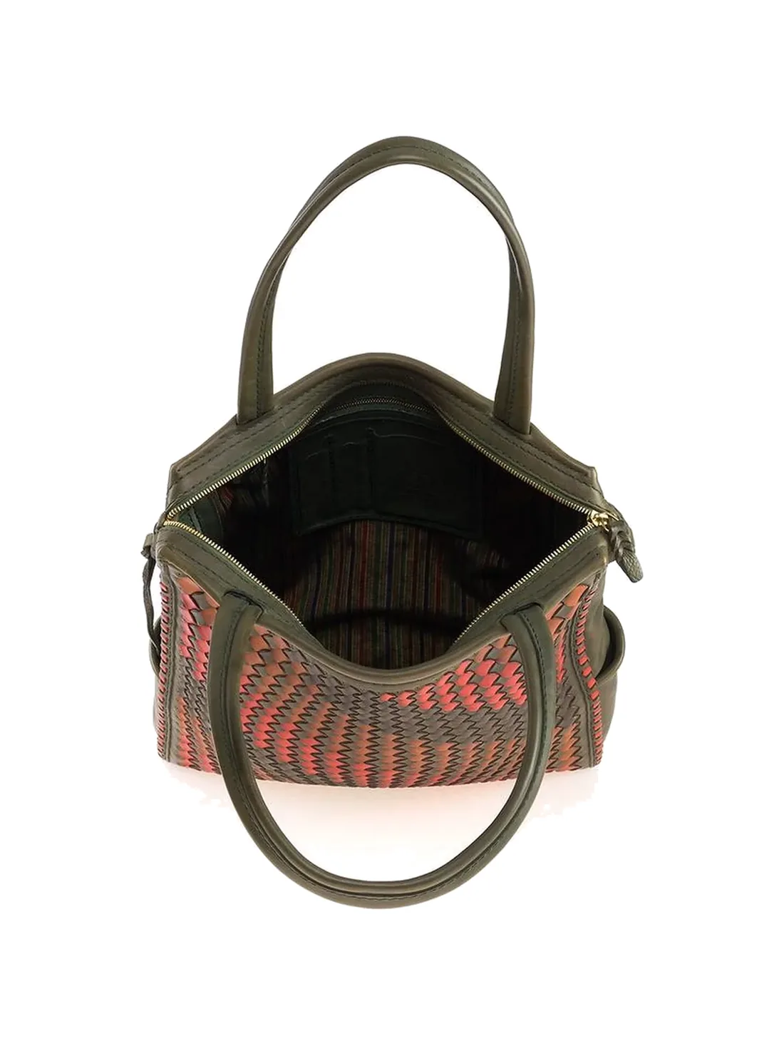 GÖN Handmade Diagonal-Weave Tote — view 4