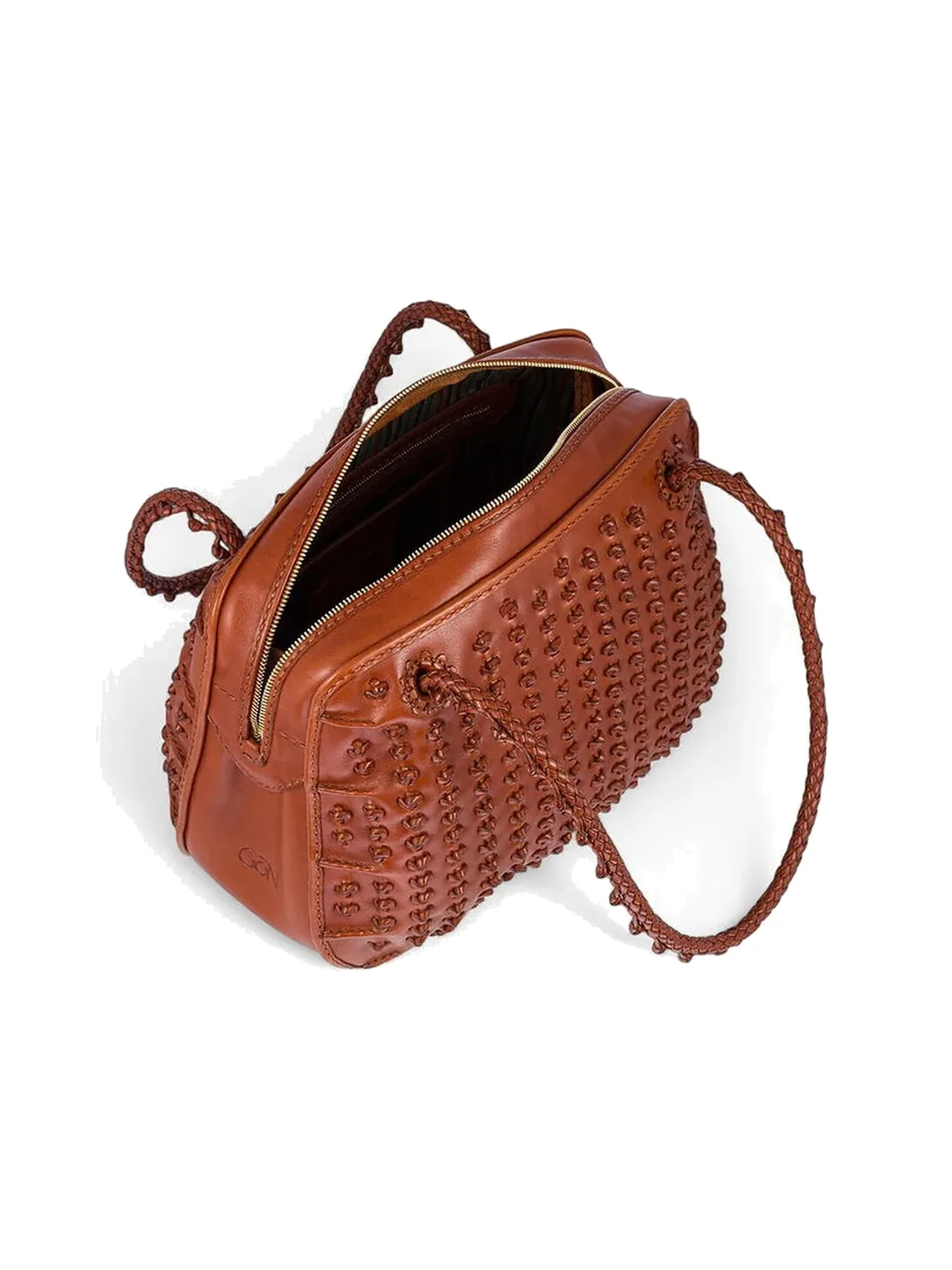 GÖN Handmade Petal-Weave Shoulder Bag — view 3