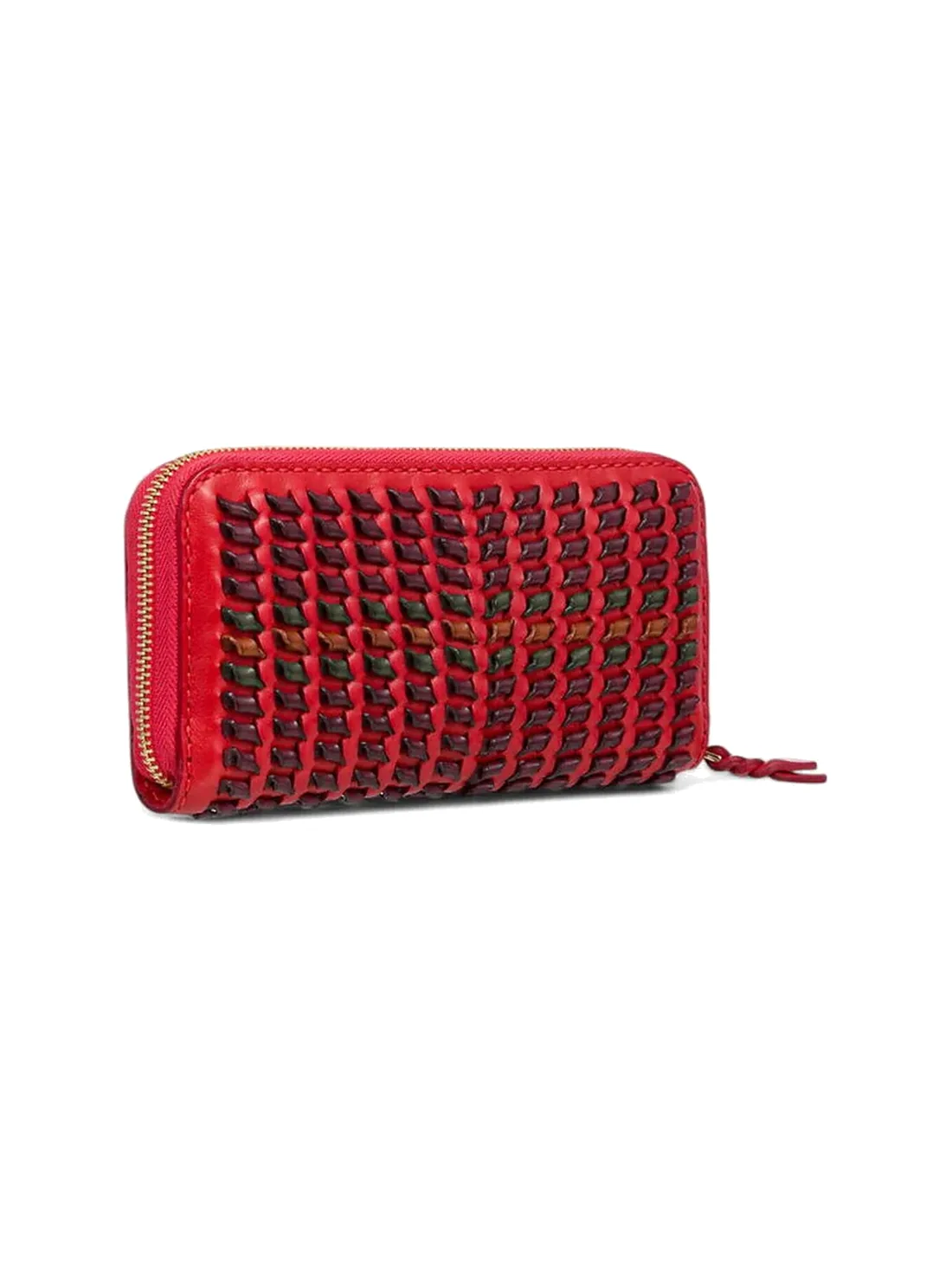 GÖN Handmade Woven Zip Wallet — view 2