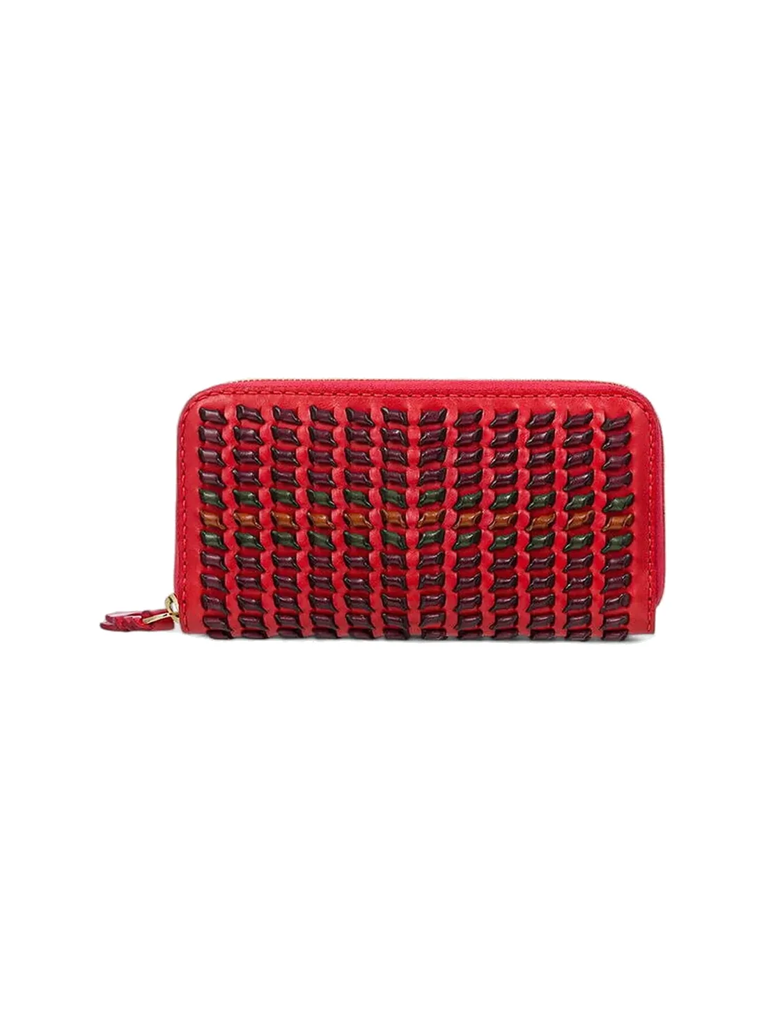 GÖN Handmade Woven Zip Wallet — view 3