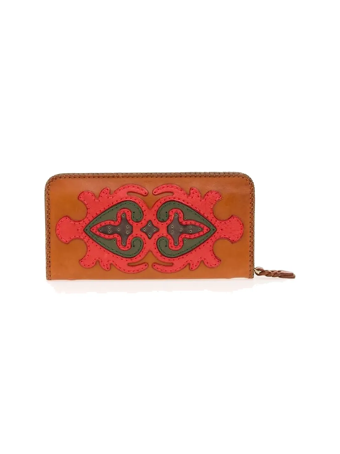 GÖN Handmade Tooled Zip Wallet — view 3